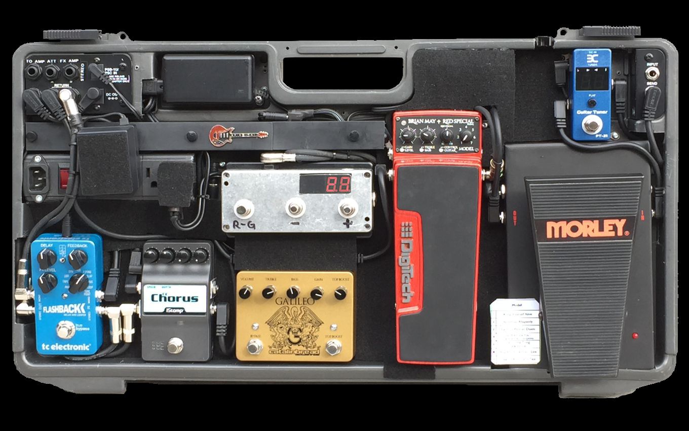queen pedalboard
